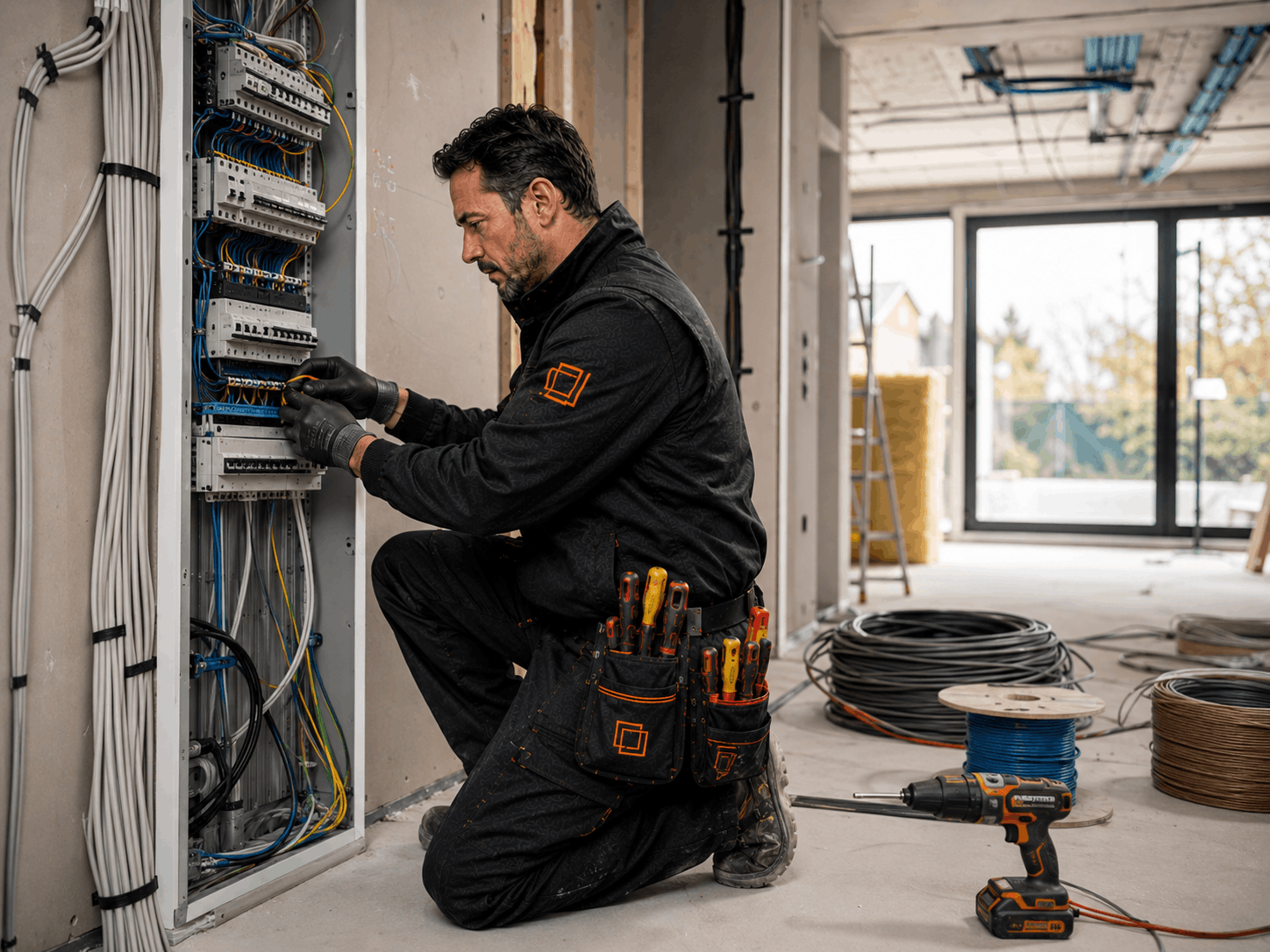 électricien brabant wallon installation électrique maison neuve